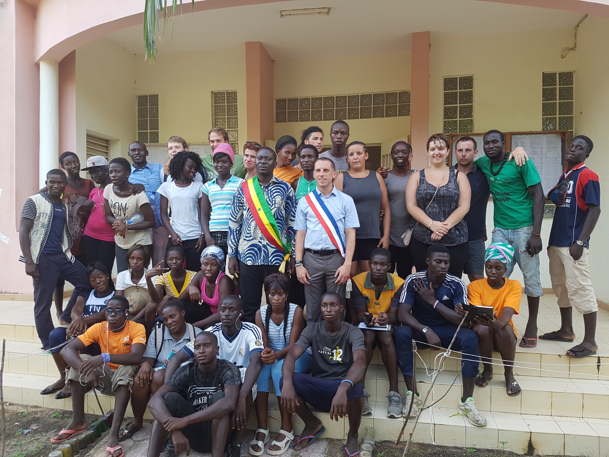 Chantier solidaire en Casamance : Les jeunesses d’Oussouye et de Cabourg en France se rencontrent