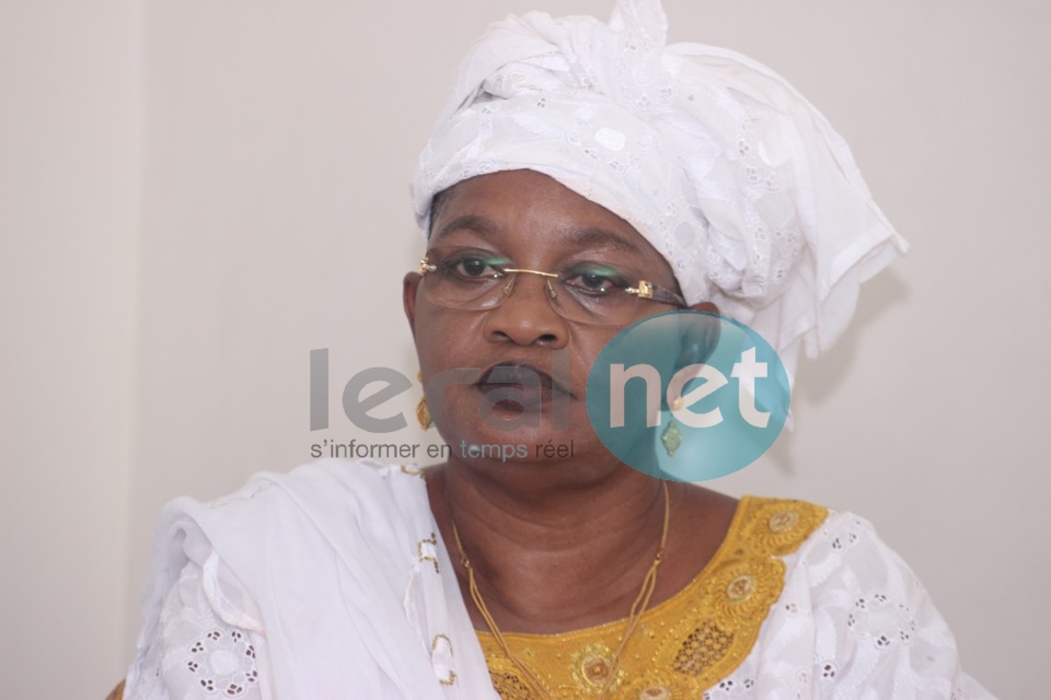 Revivez en images la conférence de presse d'Aïda Ndiongue