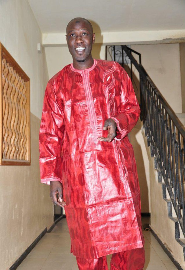 Cheikh Ndiaye, dit Jojo, très glamour