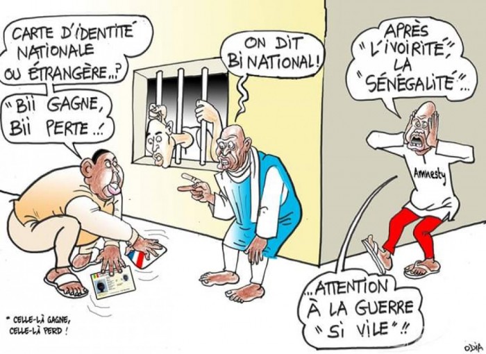 Une fois élu, le candidat renoncera à toute autre nationalité avant de prêter serment. Et c’est tout !!! - Par Marvel