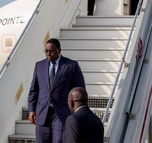 TICAD VI : Arrivée du Président Macky Sall à Nairobi