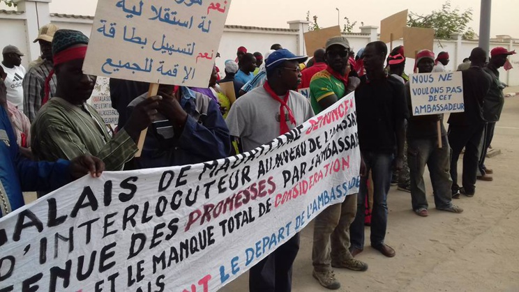 Mauritanie: la police interrompt une manifestation des ressortissants Sénégalais