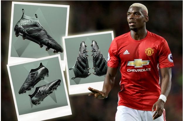 Derby Man U-Man City de samedi : Pogba révèle ses chaussures Adidas ACE 16
