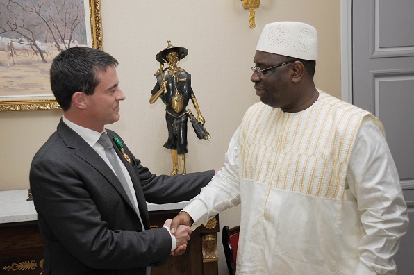 Visite officielle du PM français : Manuel Valls à Dakar le 22 septembre