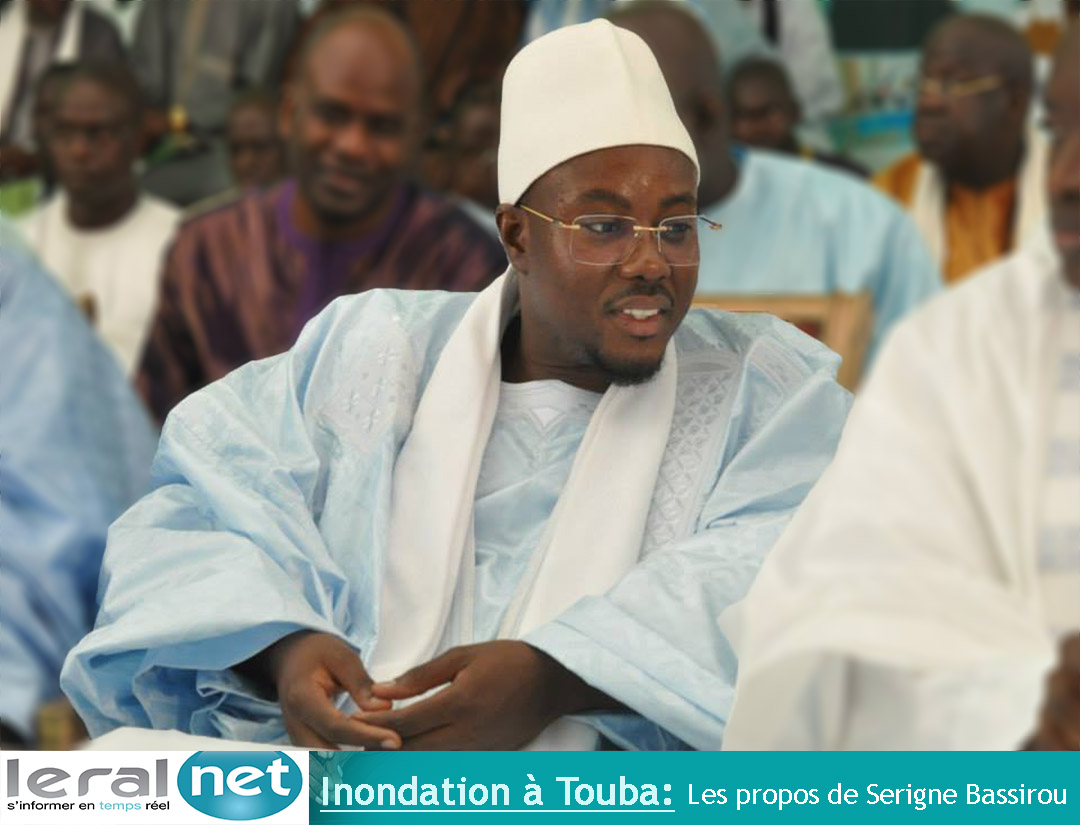 Inondations à Touba: Les sages paroles de Serigne Cheikh Bassirou Mbacké Abdou Khadre