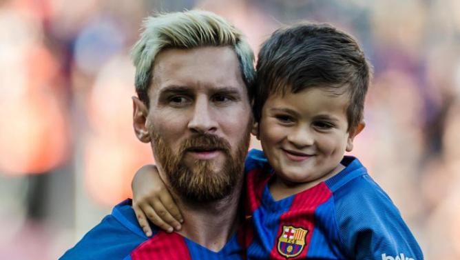 Le fils de Lionel Messi recruté par le FC Barcelone