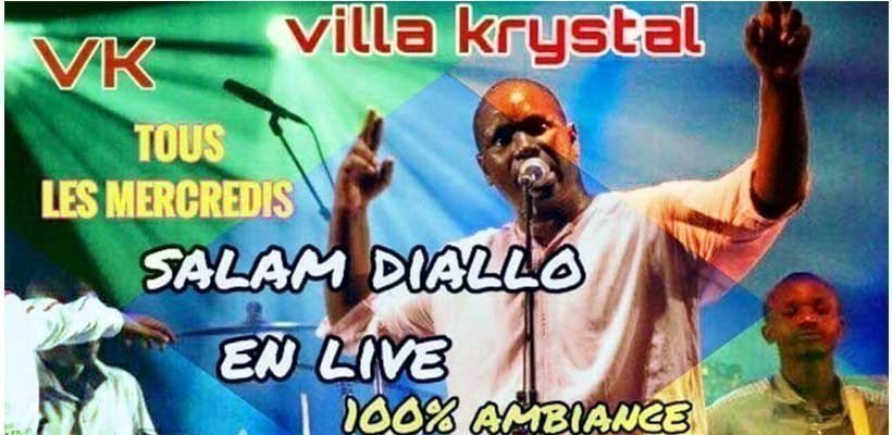 Villa Krystal : Salam Diallo, Ablaye Mbaye et Pape & Cheikh au menu