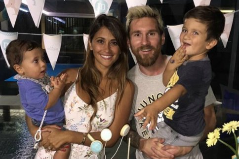 Messi et sa femme Antonella fêtent le premier anniversaire de leur deuxième fils, Mateo