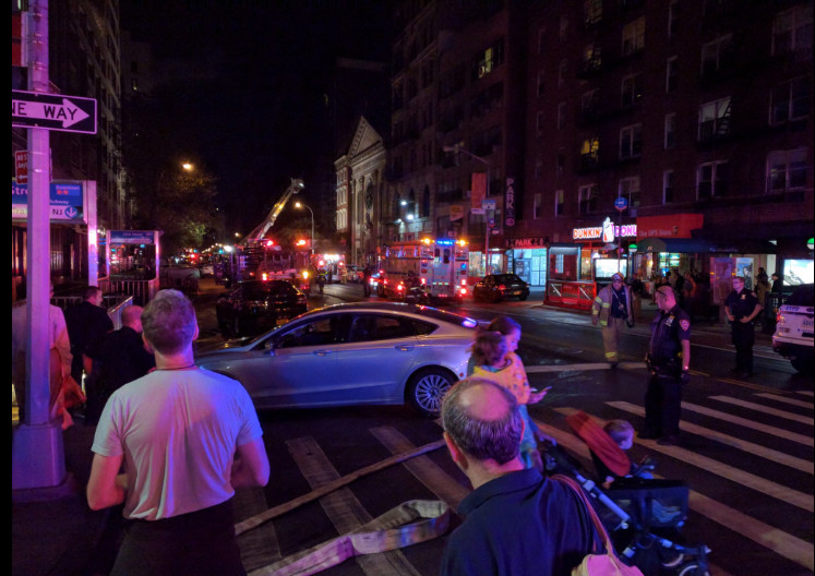 Photos de l'explosion de Manhattan (New York)