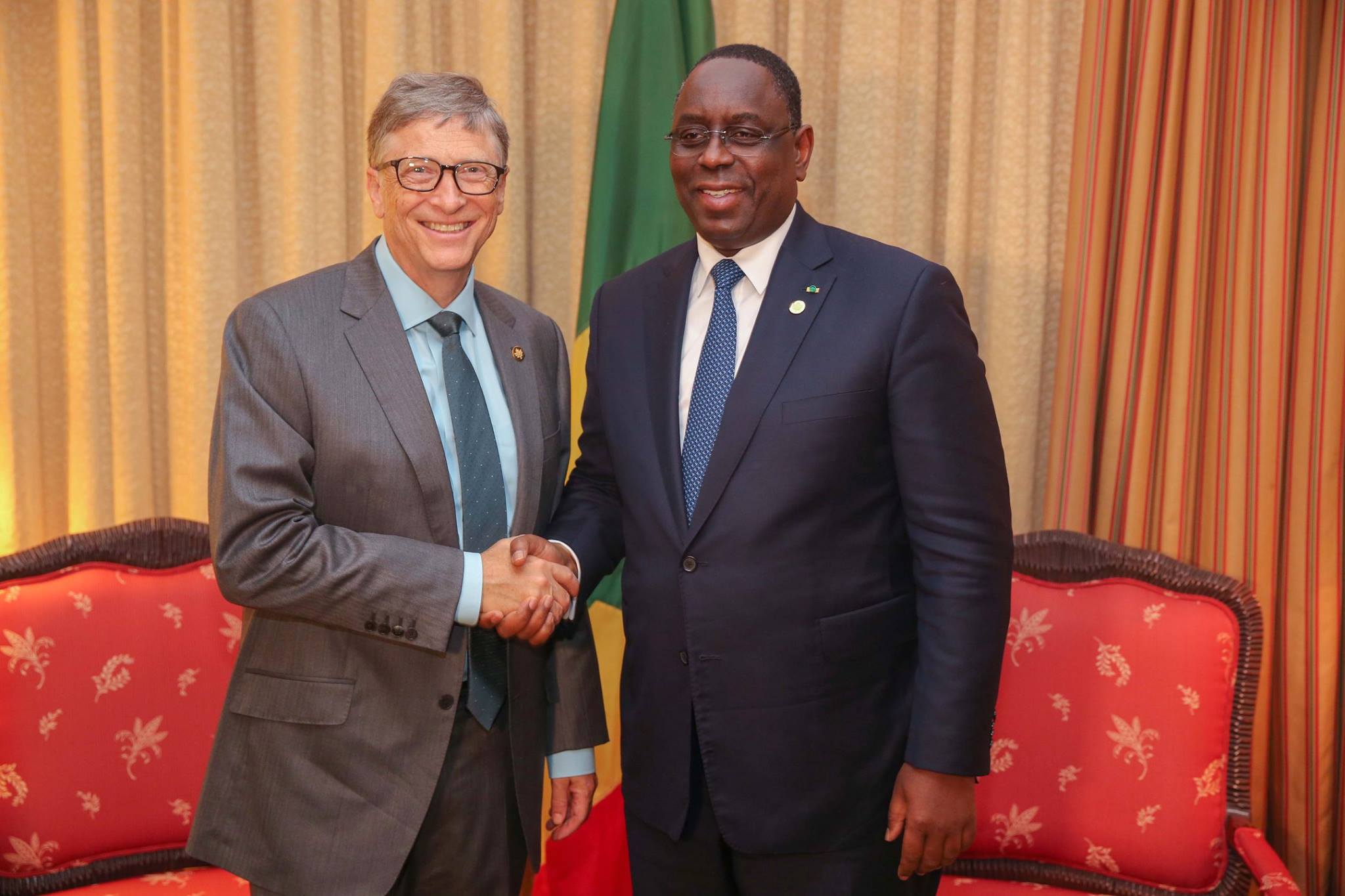 Audience : quel intérêt pour le Sénégal avec cette poignée de main entre Macky Sall et Bill Gates?