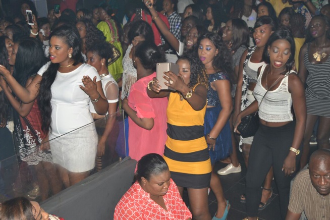 Dakar by Night: Pape Diouf  fait le plein au Bloowy (images)