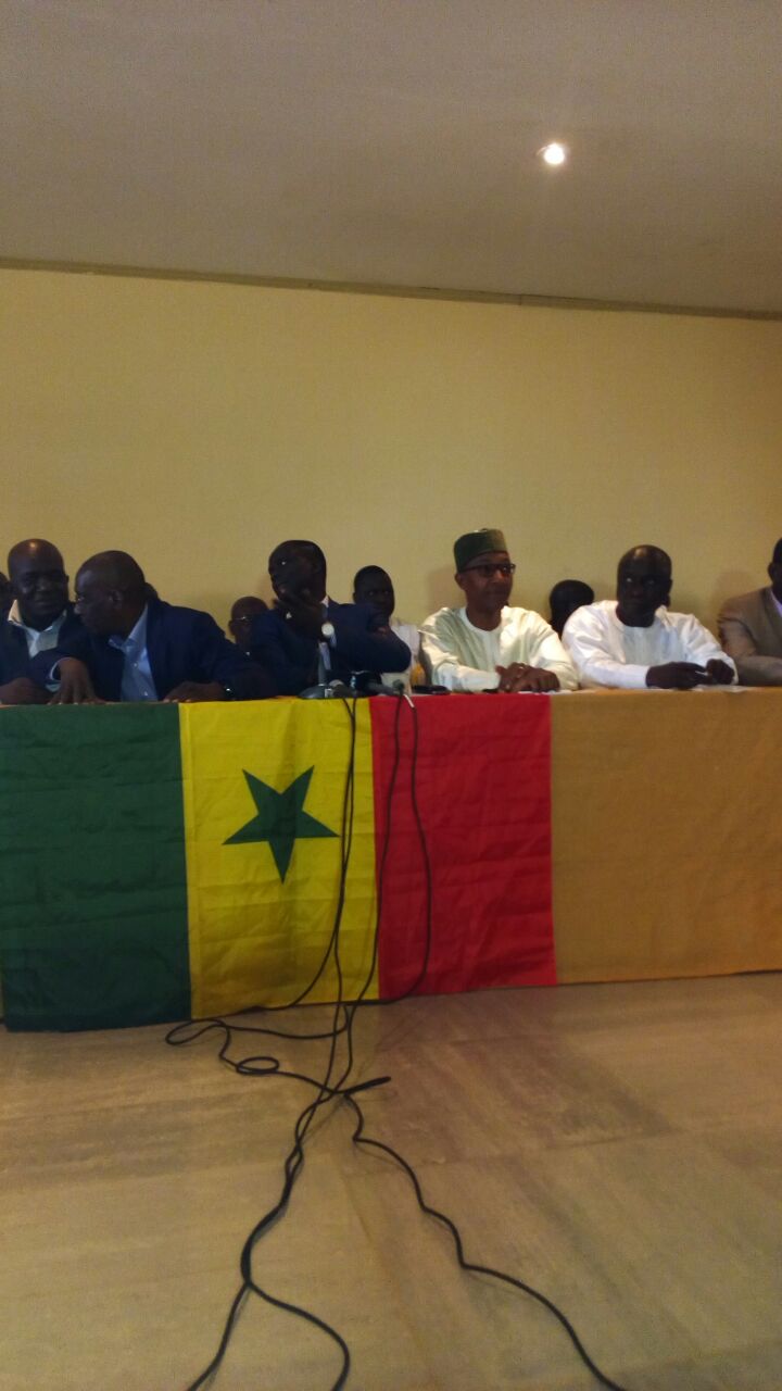 Suivez la conférence de presse de "Wattu Sénégal" en direct sur leral.net