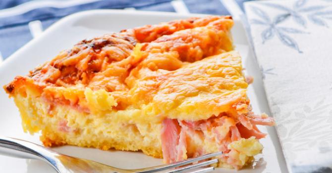 La quiche au jambon et au fromage, la recette facile et inratable !