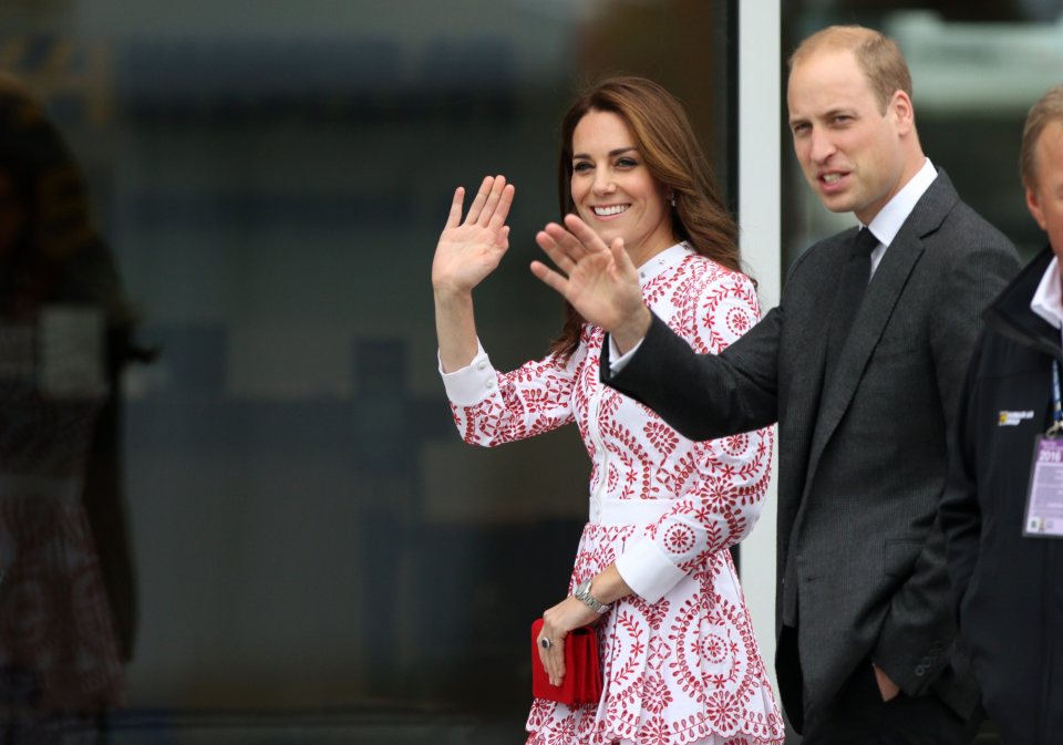 ​Photos : Le prince William et Kate Middleton et leurs enfants George et Charlotte au Canada