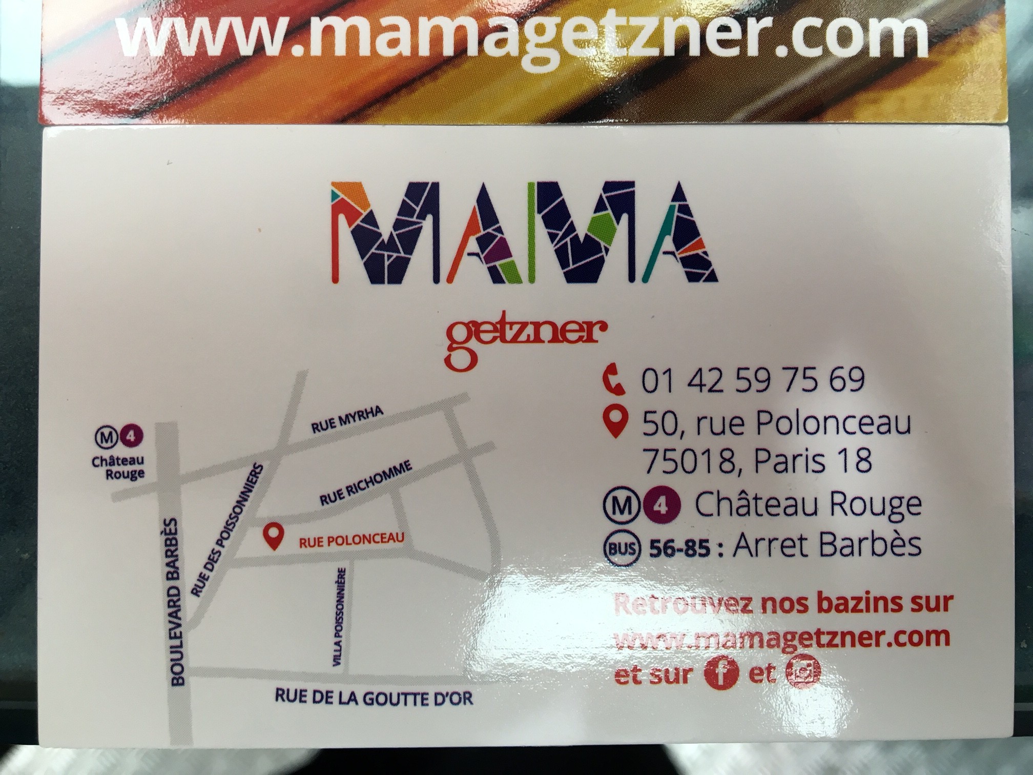 Achetez du GETZNER authentique chez Gérard alias Mama Getzner  à PARIS
