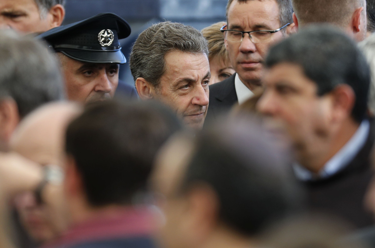 L'ancien président français Nicolas Sarkozy