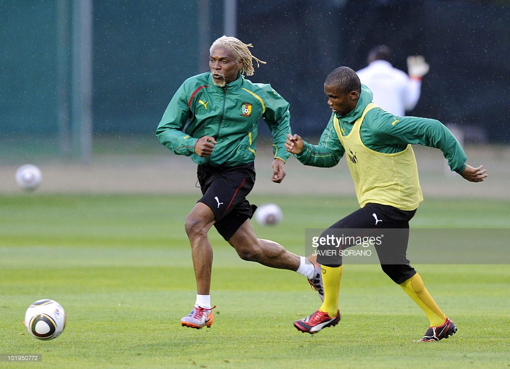 Samuel Eto'o et Rigobert Song, de vieux amis.