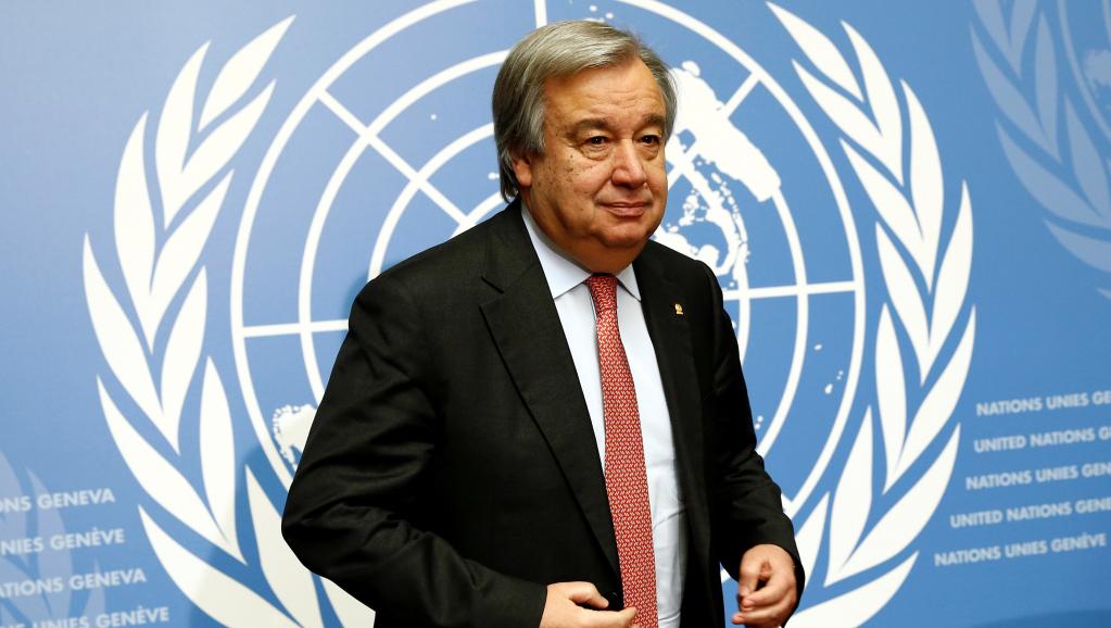 Antonio Guterres. REUTERS/Denis Balibouse/File photo