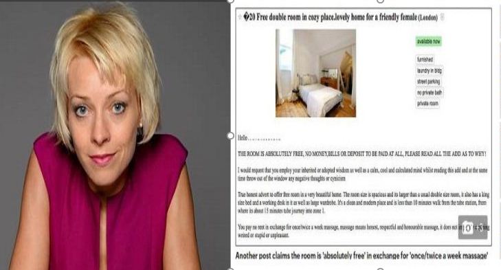 À Londres, des logements sont loués gratuitement en échange de faveurs sexuelles