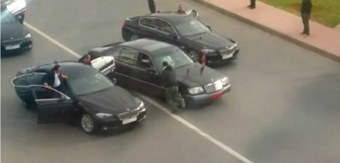 Casablanca Vidéo: Le convoi du roi Mohamed VI de nouveau attaqué