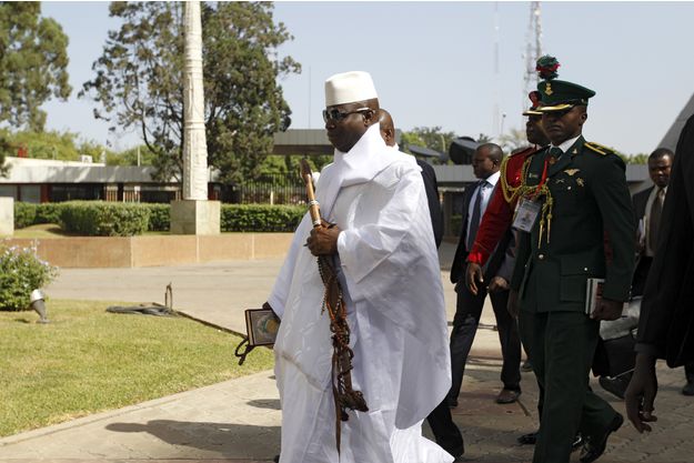 Le président gambien Yahya Jammeh, en décembre 2015