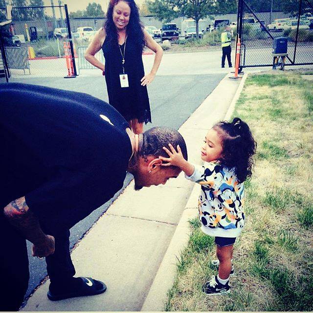 Chris Brown et Royalty sa fille