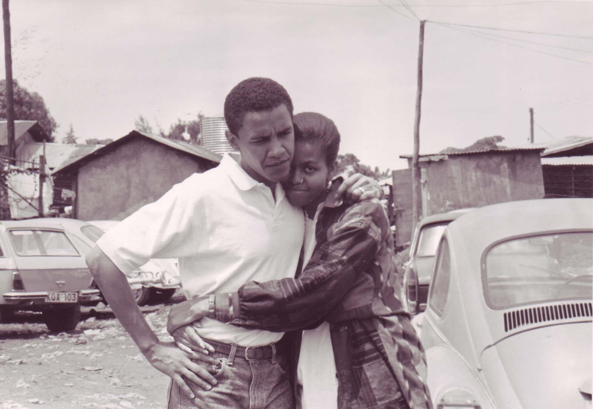 Barack Hussein et Michelle Obama