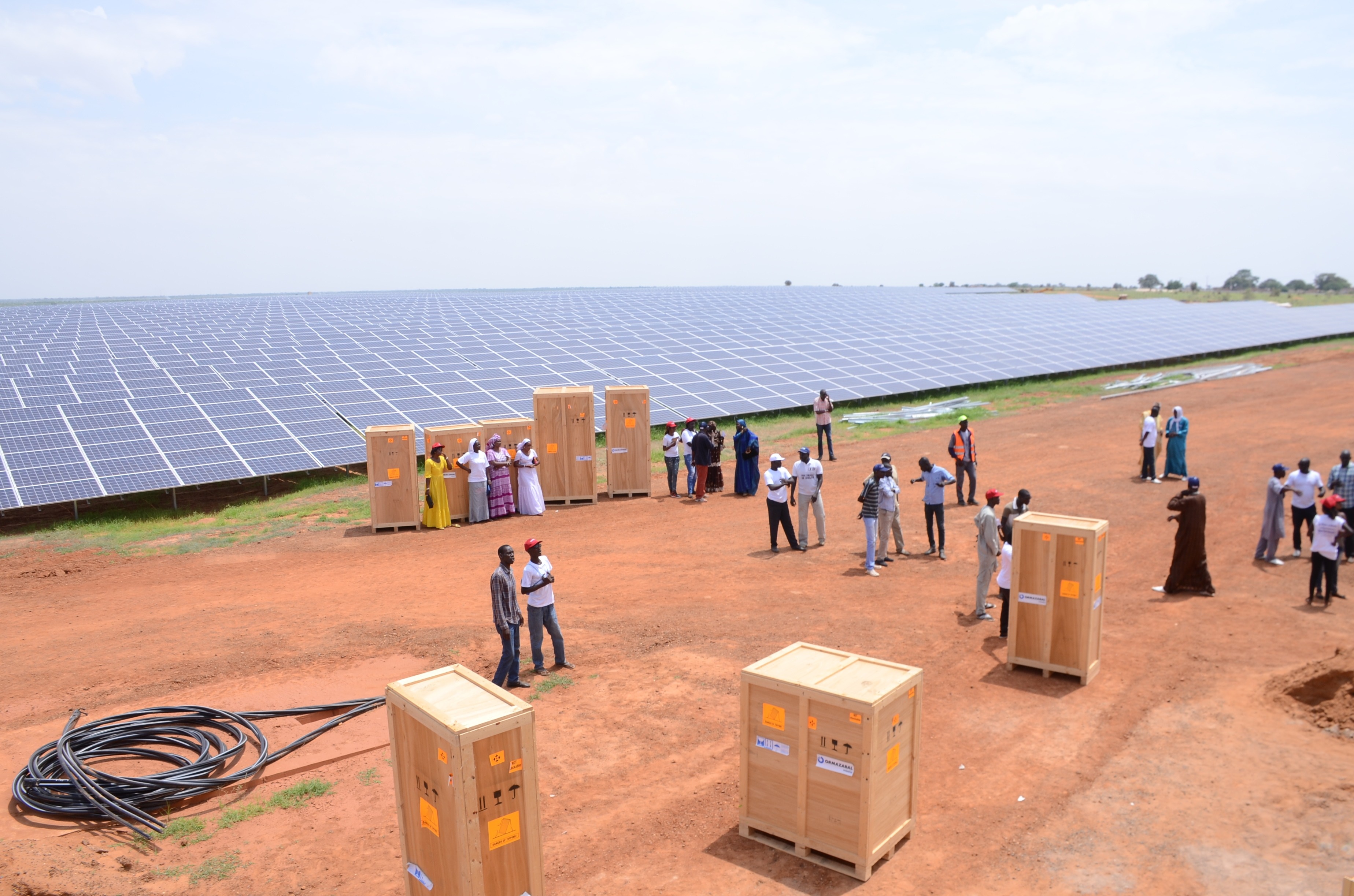 Senergy 2, la première centrale solaire de taille industrielle en Afrique de l’Ouest que Macky Sall va inaugurer à Bokhol ce samedi.
