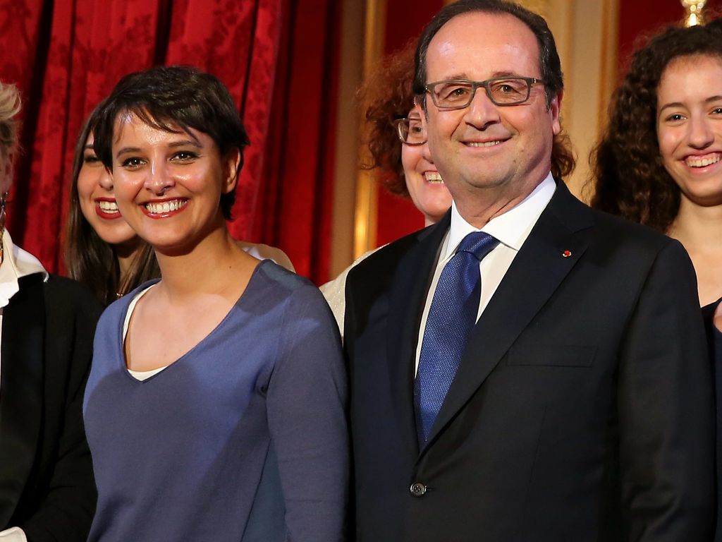 Najat Vallaud-Belkacem, ministre de l'éducation nationale, de l'enseignement supérieur et de la rech © DOMINIQUE JACOVIDES / BESTIMAGE