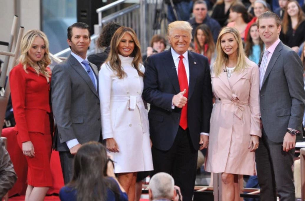 Photo : Donald Trump et sa famille