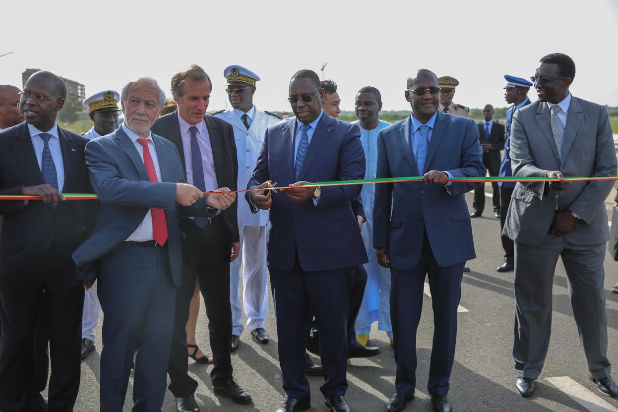 Inauguration de l'autoroute Diamniadio - AIBD - Sindia