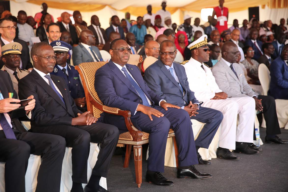 Inauguration de l'autoroute Diamniadio - AIBD - Sindia