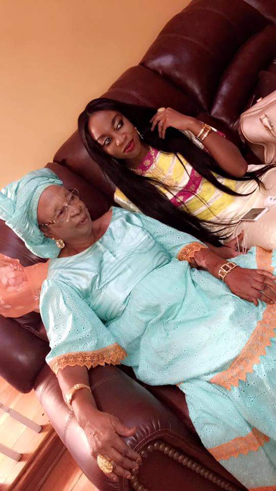 Les premières images de la célébration du mariage de Binou, la fille de Aby Nour.