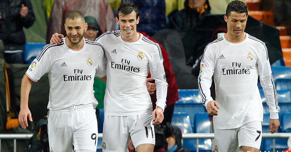 La triplette BBC ou Benzema,Bale, Christiano Ronaldo