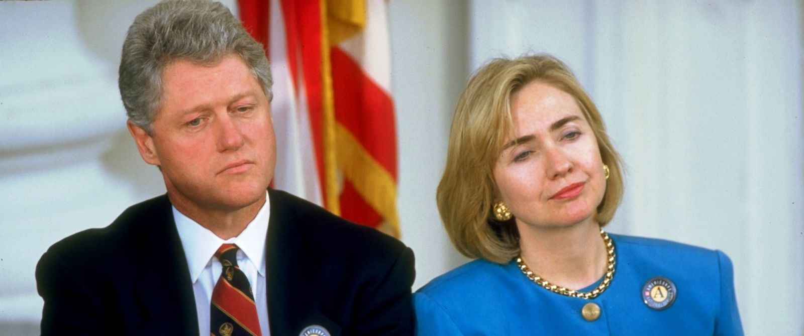 Hilary Clinton était la Première dame des Etats Unis quand son mari Bill Cllinton était à la Maison Blanche.