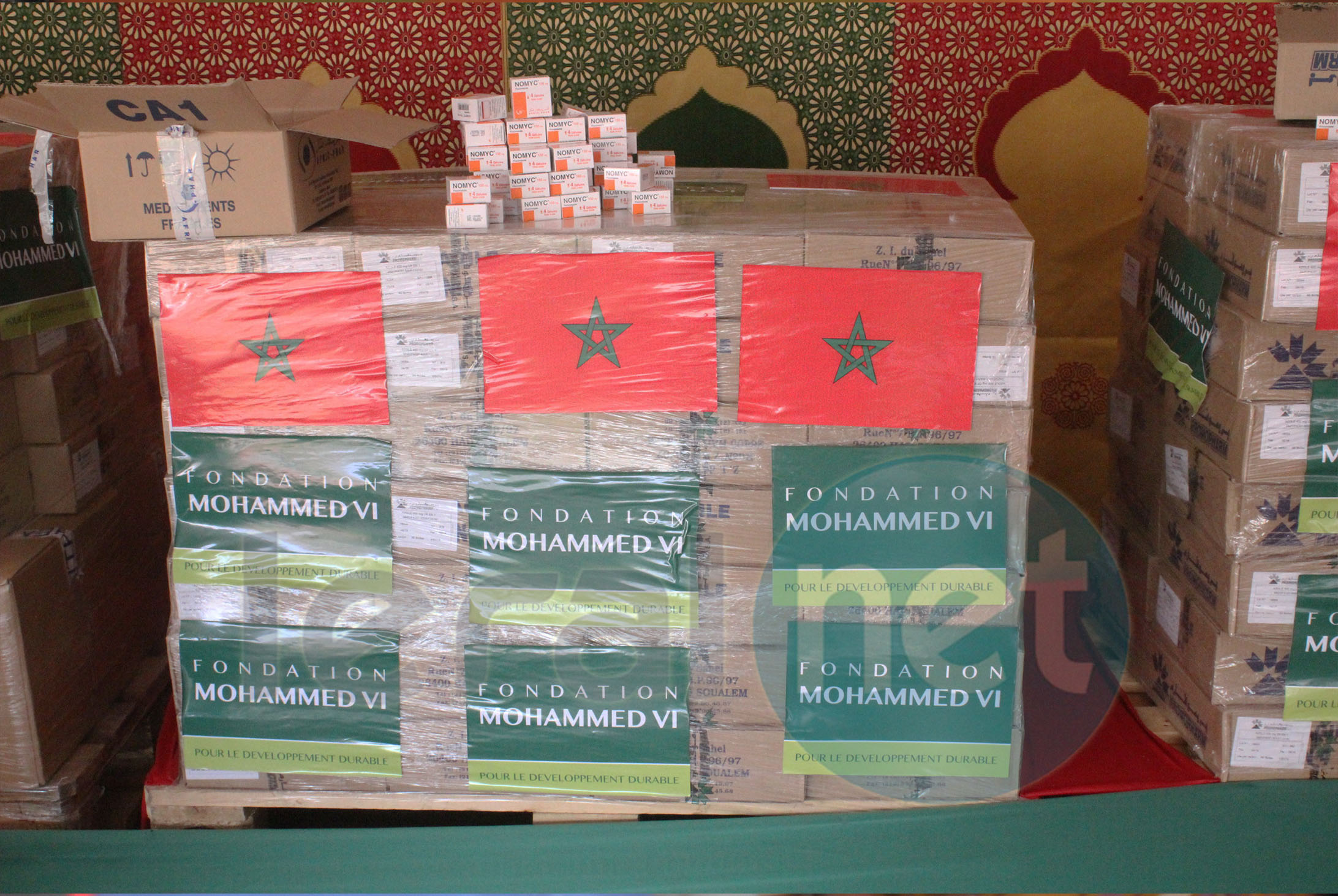 don de médicaments au Conseil national sénégalais de lutte contre le SIDA