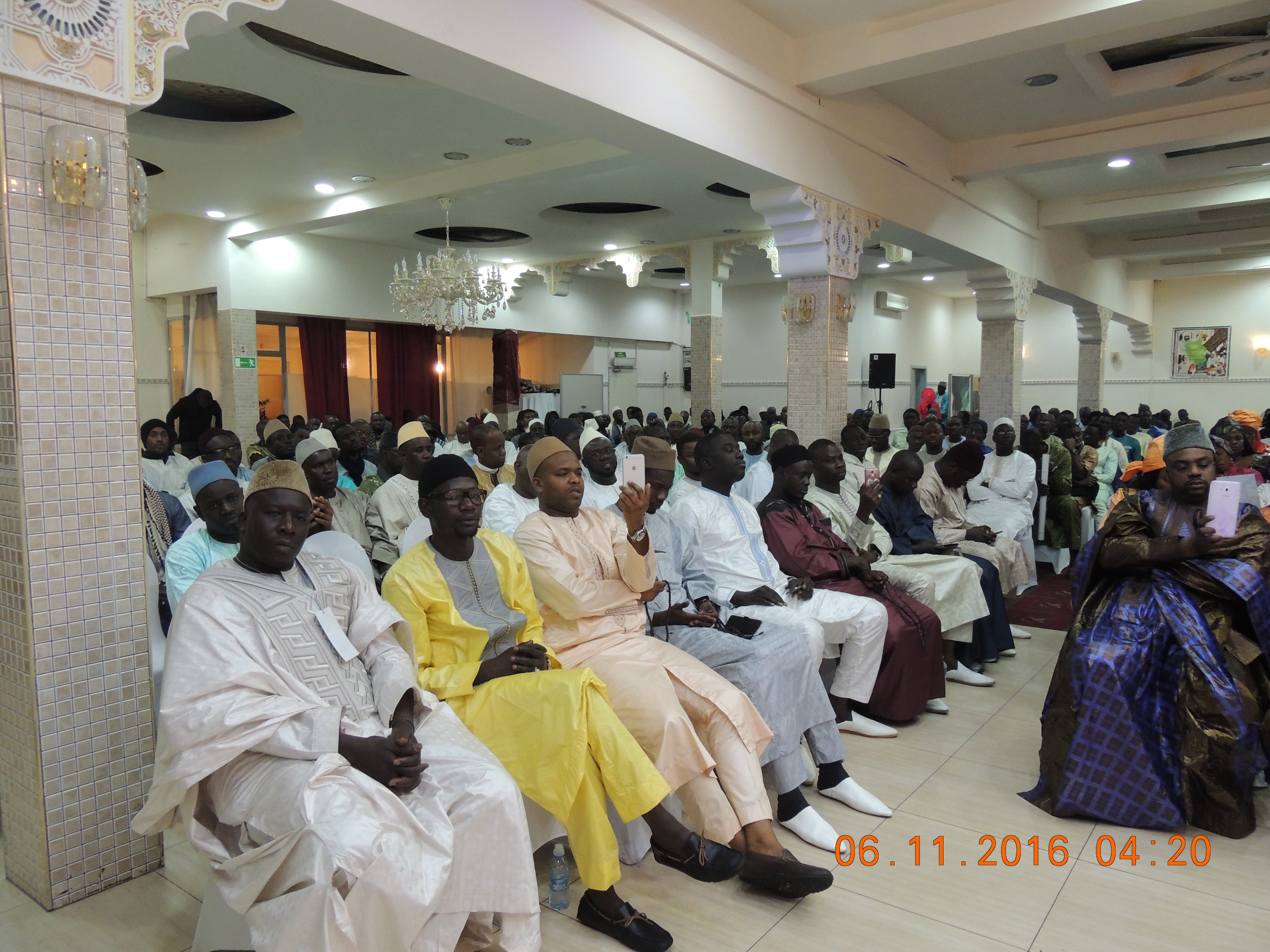 Belgique : Retour sur la prestigieuse journée de la Tidjaniya dédiée à Cheikh Ahmed Tidiane Chérif, samedi dernier à Bruxelles( photos)