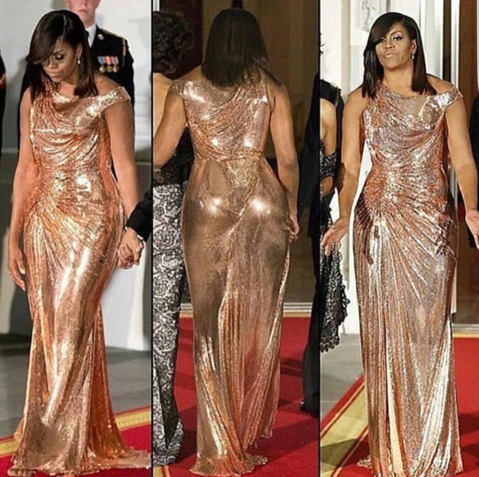 Michelle Obama l'ancienne First Lady des USA en quelques clichés !!!