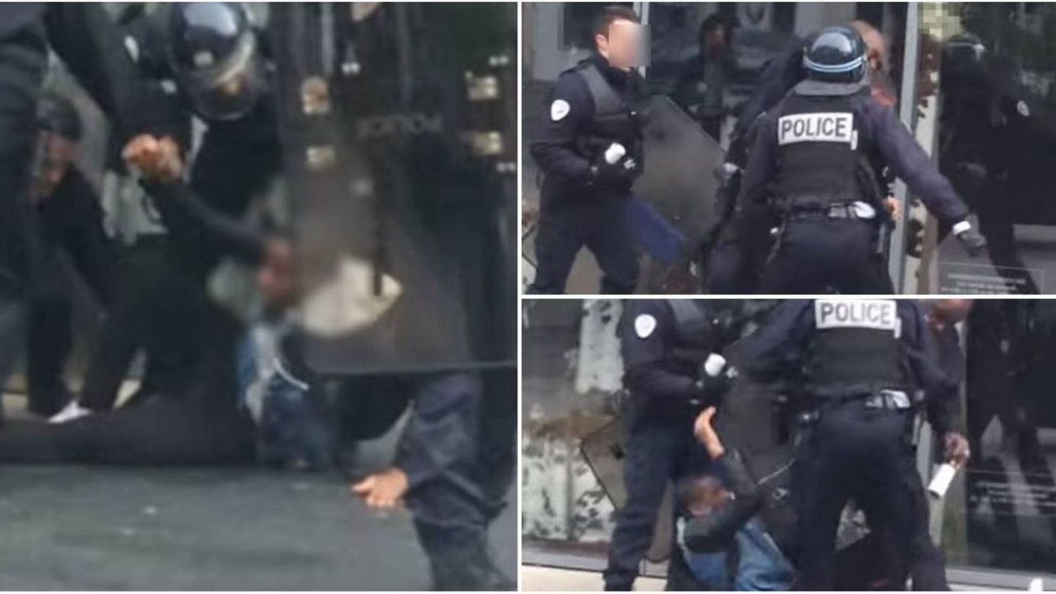 Paris : prison avec sursis requise contre un policier pour avoir frappé un lycéen