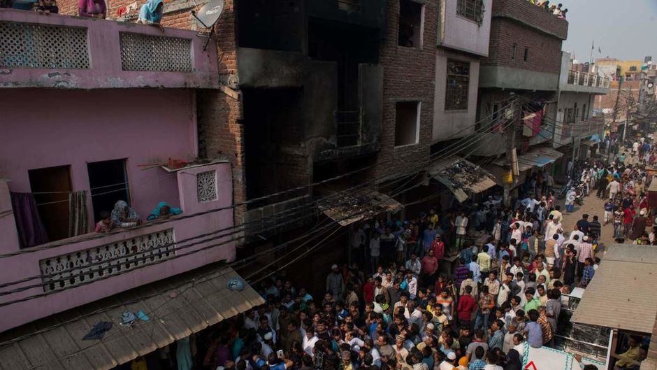 13 morts dans un incendie dans un atelier textile en Inde