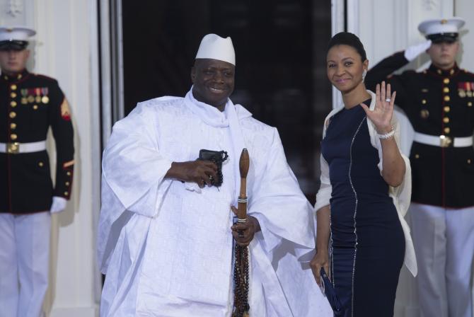 Yahya Jammeh, candidat pour un cinquième mandat : « Peu importe ce que les gens disent de moi, je n’en suis pas touché »