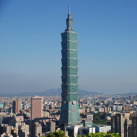 la plus haute tour du monde, Taipei 101