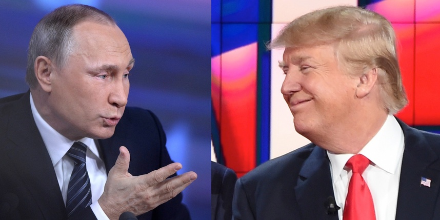 Donald Trump et Vladimir Poutine favorables à une «normalisation» des relations entre leurs pays