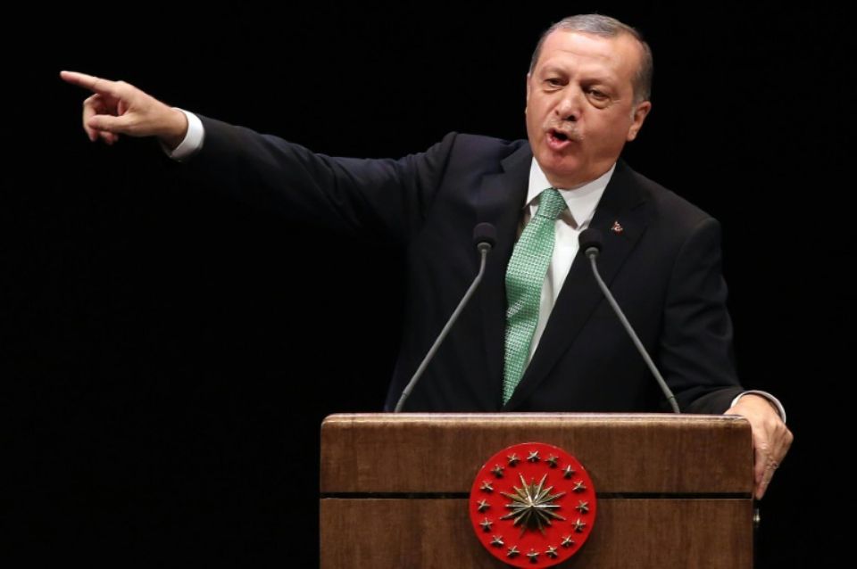 Le président turc Recep Tayyip Erdogan