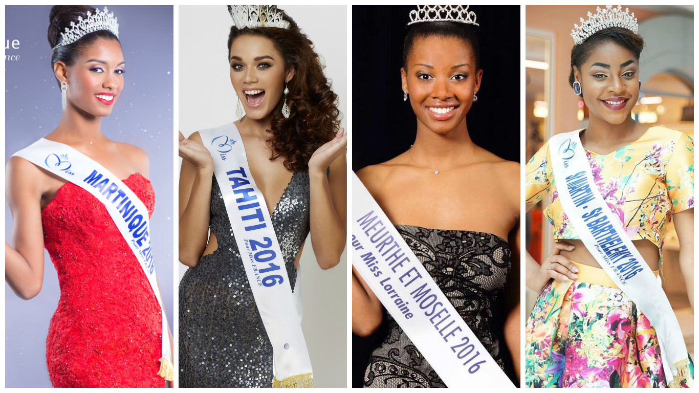 Miss France 2017 : Regardez les Miss Black qui vont représenter la "race" noire et métisse