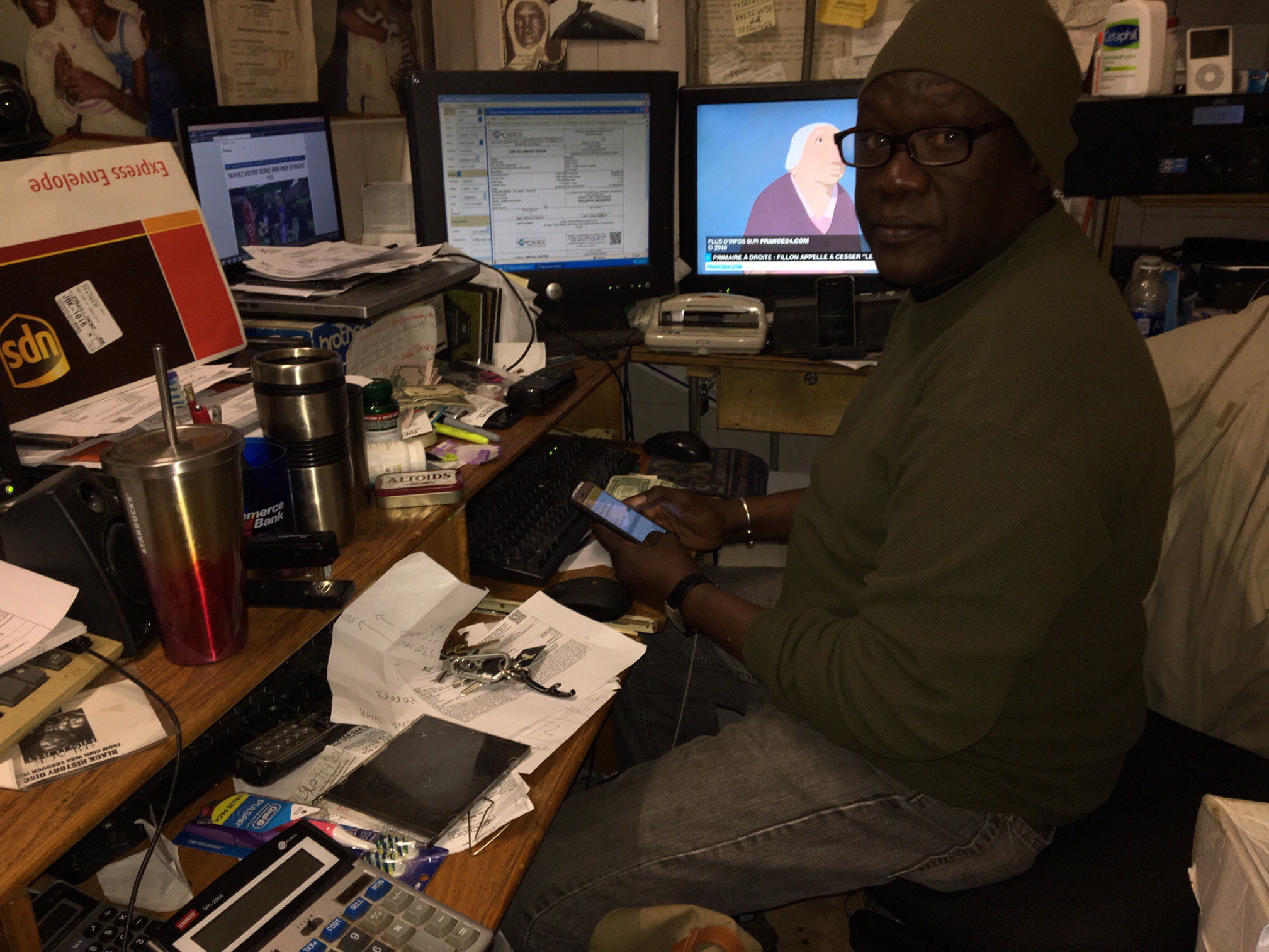 Pape Seck,gérant complexe Nawel Keur Mame Asta Walo Harlem, NewYork