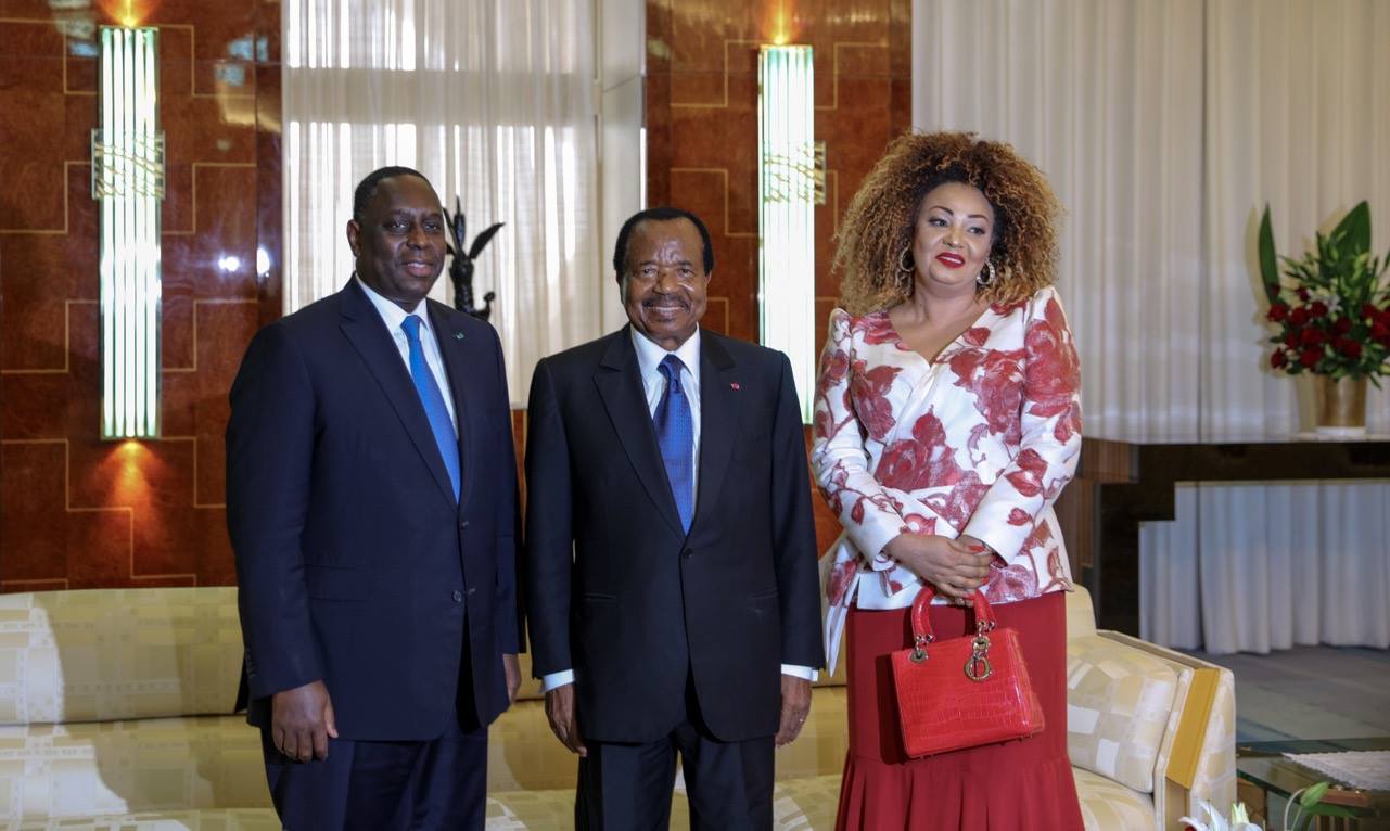 le Président Macky Sall au Cameroun où il a été reçu par son homologue le President Paul Biya