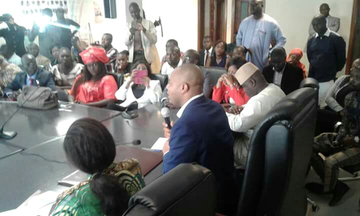 Thérèse Faye Diouf et Mambaye Niang fument le calumet de la paix..à quelques jours de  l'Université républicaine de la COJER