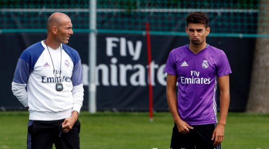 Zinedine et Enzo Zidane