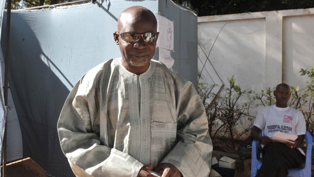L'opposant gambien Ousseynou Darboe en 2011. © AFP PHOTO / SEYLLOU.